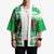 Personalized Wales Christmas Dragon Kimono Nadolig Llawen Green Version - Wonder Print Shop