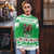 Personalized Wales Christmas Dragon Ugly Christmas Sweater Nadolig Llawen Green Version - Wonder Print Shop