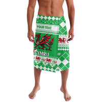 Personalized Wales Christmas Dragon Lavalava Nadolig Llawen Green Version - Wonder Print Shop