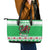 Personalized Wales Christmas Dragon Leather Tote Bag Nadolig Llawen Green Version - Wonder Print Shop