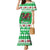 Personalized Wales Christmas Dragon Mermaid Dress Nadolig Llawen Green Version - Wonder Print Shop