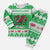 Personalized Wales Christmas Dragon Christmas Pajama Set Nadolig Llawen Green Version - Wonder Print Shop