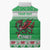 Personalized Wales Christmas Dragon Sleeveless Puffer Jacket Nadolig Llawen Green Version - Wonder Print Shop