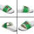 Personalized Wales Christmas Dragon Slide Sandals Nadolig Llawen Green Version - Wonder Print Shop