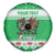Personalized Wales Christmas Dragon Spare Tire Cover Nadolig Llawen Green Version - Wonder Print Shop