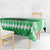 Personalized Wales Christmas Dragon Tablecloth Nadolig Llawen Green Version - Wonder Print Shop
