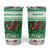 Personalized Wales Christmas Dragon Tumbler Cup Nadolig Llawen Green Version - Wonder Print Shop