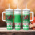 Personalized Wales Christmas Dragon Tumbler With Handle Nadolig Llawen Green Version - Wonder Print Shop