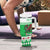Personalized Wales Christmas Dragon Tumbler With Handle Nadolig Llawen Green Version - Wonder Print Shop