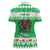 Personalized Wales Christmas Dragon Women Polo Shirt Nadolig Llawen Green Version - Wonder Print Shop