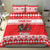 Personalized Wales Christmas Dragon Bedding Set Nadolig Llawen Red Version - Wonder Print Shop