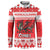 Personalized Wales Christmas Dragon Button Sweatshirt Nadolig Llawen Red Version - Wonder Print Shop