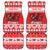 Personalized Wales Christmas Dragon Car Mats Nadolig Llawen Red Version - Wonder Print Shop