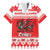 Personalized Wales Christmas Dragon Family Matching Long Sleeve Bodycon Dress and Hawaiian Shirt Nadolig Llawen Red Version - Wonder Print Shop
