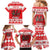 Personalized Wales Christmas Dragon Family Matching Mermaid Dress and Hawaiian Shirt Nadolig Llawen Red Version - Wonder Print Shop