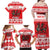 Personalized Wales Christmas Dragon Family Matching Off Shoulder Maxi Dress and Hawaiian Shirt Nadolig Llawen Red Version - Wonder Print Shop