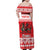 Personalized Wales Christmas Dragon Family Matching Off Shoulder Maxi Dress and Hawaiian Shirt Nadolig Llawen Red Version - Wonder Print Shop