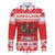 Personalized Wales Christmas Dragon Family Matching Puletasi and Hawaiian Shirt Nadolig Llawen Red Version - Wonder Print Shop