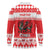 Personalized Wales Christmas Dragon Long Sleeve Polo Shirt Nadolig Llawen Red Version - Wonder Print Shop