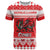 Personalized Wales Christmas Dragon T Shirt Nadolig Llawen Red Version - Wonder Print Shop
