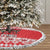 Personalized Wales Christmas Dragon Tree Skirt Nadolig Llawen Red Version - Wonder Print Shop