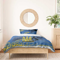 Personalized Holodomor Memorial Day Bedding Set Ukrainian Trident And Wheat Remembrance - Wonder Print Shop