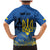 Personalized Holodomor Memorial Day Family Matching Mermaid Dress and Hawaiian Shirt Ukrainian Trident And Wheat Remembrance - Wonder Print Shop