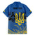 Personalized Holodomor Memorial Day Family Matching Mermaid Dress and Hawaiian Shirt Ukrainian Trident And Wheat Remembrance - Wonder Print Shop