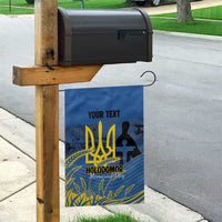 Personalized Holodomor Memorial Day Garden Flag Ukrainian Trident And Wheat Remembrance - Wonder Print Shop