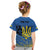 Personalized Holodomor Memorial Day Kid T Shirt Ukrainian Trident And Wheat Remembrance - Wonder Print Shop