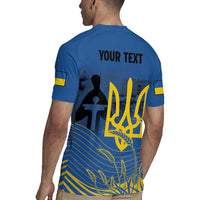 Personalized Holodomor Memorial Day Rugby Jersey Ukrainian Trident And Wheat Remembrance - Wonder Print Shop
