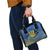 Personalized Holodomor Memorial Day Shoulder Handbag Ukrainian Trident And Wheat Remembrance - Wonder Print Shop