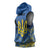 Personalized Holodomor Memorial Day Sleeveless Hoodie Ukrainian Trident And Wheat Remembrance - Wonder Print Shop