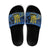 Personalized Holodomor Memorial Day Slide Sandals Ukrainian Trident And Wheat Remembrance - Wonder Print Shop