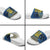 Personalized Holodomor Memorial Day Slide Sandals Ukrainian Trident And Wheat Remembrance - Wonder Print Shop