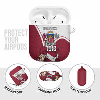 Personalized Latvia Independence Day AirPods Case 18th November 1918 - Wonder Print Shop