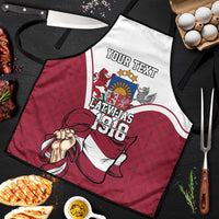Personalized Latvia Independence Day Apron 18th November 1918 - Wonder Print Shop