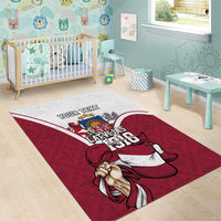 Personalized Latvia Independence Day Area Rug 18th November 1918 - Wonder Print Shop