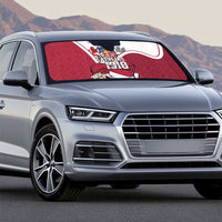 Personalized Latvia Independence Day Auto Sun Shade 18th November 1918 - Wonder Print Shop