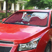 Personalized Latvia Independence Day Auto Sun Shade 18th November 1918 - Wonder Print Shop