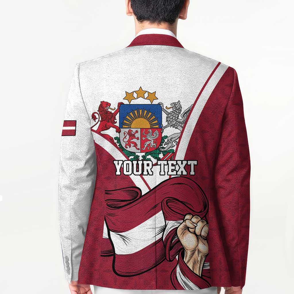 Personalized Latvia Independence Day Blazer 18th November 1918 - Wonder Print Shop