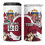 Personalized Latvia Independence Day 4 in 1 Can Cooler Tumbler 18th November 1918 - Wonder Print Shop