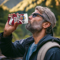 Personalized Latvia Independence Day 4 in 1 Can Cooler Tumbler 18th November 1918 - Wonder Print Shop