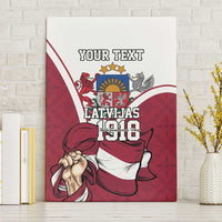 Personalized Latvia Independence Day Canvas Wall Art 18th November 1918 - Wonder Print Shop