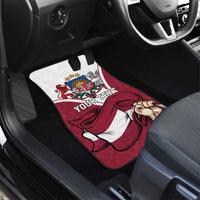 Personalized Latvia Independence Day Car Mats 18th November 1918 - Wonder Print Shop
