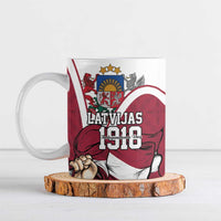 Personalized Latvia Independence Day Ceramic Mug 18th November 1918 - Wonder Print Shop