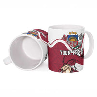 Personalized Latvia Independence Day Ceramic Mug 18th November 1918 - Wonder Print Shop
