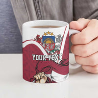 Personalized Latvia Independence Day Ceramic Mug 18th November 1918 - Wonder Print Shop