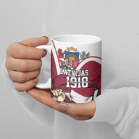 Personalized Latvia Independence Day Ceramic Mug 18th November 1918 - Wonder Print Shop