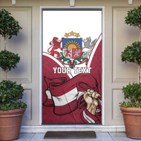 Personalized Latvia Independence Day Door Cover 18th November 1918 - Wonder Print Shop